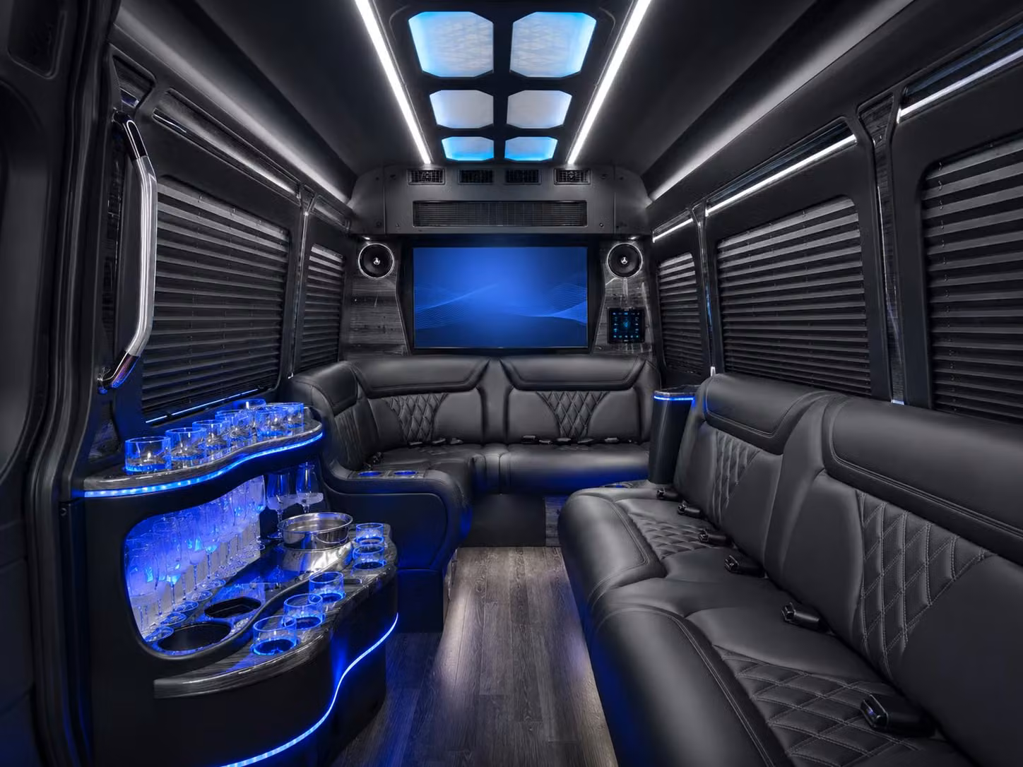 corporate shuttle bus rentals for elk grove business parks and office campuses