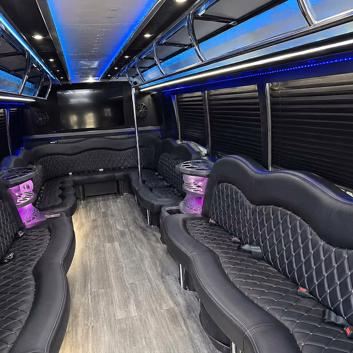 party bus interior