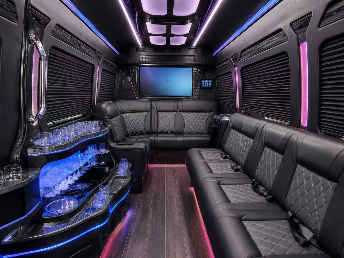 rehearsal dinner and multi day wedding weekend transportation in elk grove