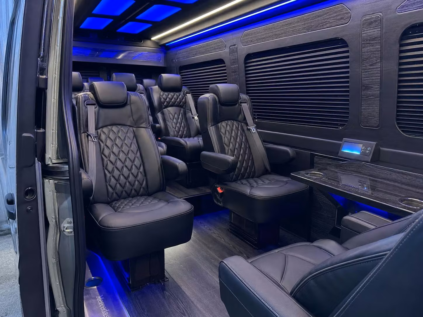 sprinter van transportation for groups and events across elk grove