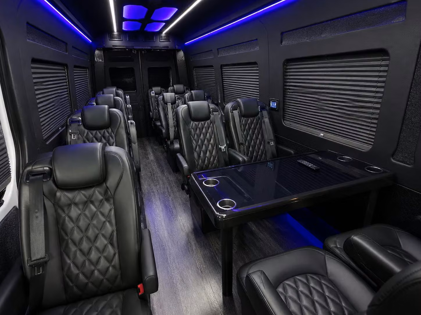 sprinter van with driver interior